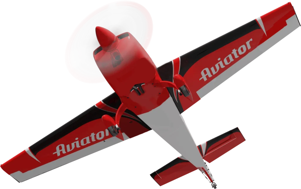 Aviator red plane